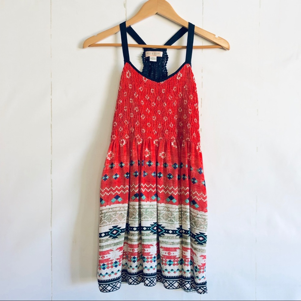 Zoe & Rose Band Of Gypsies Colorful Tank T…
